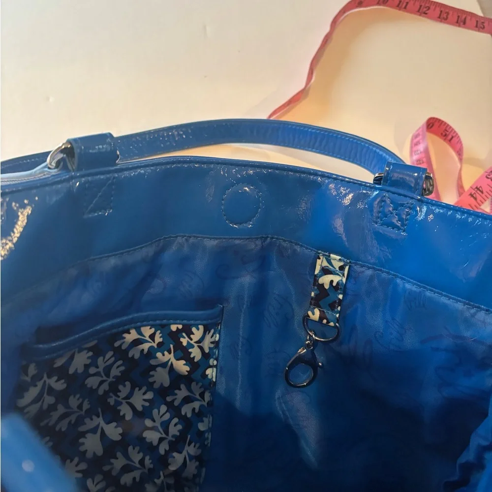 FRILL by Vera Bradley Blue Floral Tote Bag